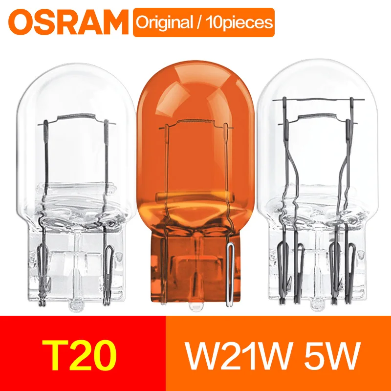 

Car Signal Lamps Indicator Tail BrakeBack-up Turn Side Light Halogen Bulbs 12V WY21W W21/5W OSRAM7504/7505/7515/12065/12066