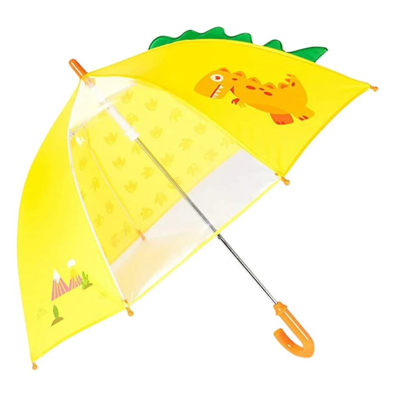 

Kids Umbrella Children's Rainy Day Umbrella Compact Travel Umbrella Cute Animal Umbrella For Teen Children Age 3-8