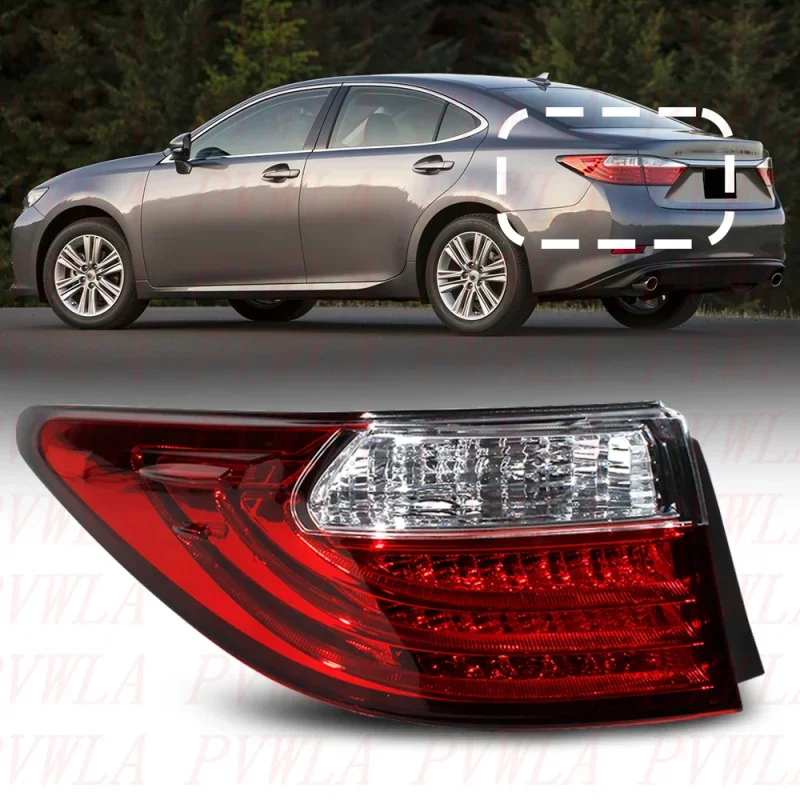 Для Lexus ES350 2013 2014 2015 левый внешний боковой светодиодный 3-контактный задний фонарь