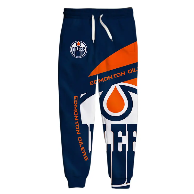 

Edmonton men's Casual Pants Cartoon Pattern Cute Underwater Print Oilers Sweatpants