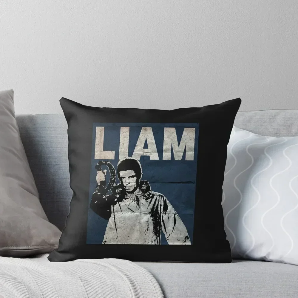 Liam Gallagher классическое искусство декоративная подушка наволочка на заказ фото