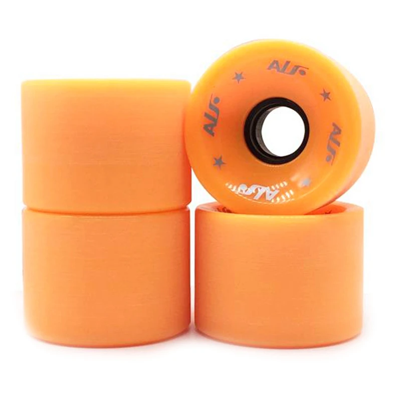 

80A Frosted Big Wheel Slide Pulley Multi Color Pouring Wheel Long Board Wheels 70x51mm Skateboard Wheels PU