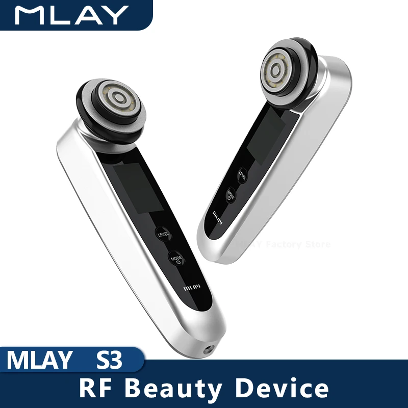 MLAY 5 в 1 ems rf ems, массажное устройство, мезотерапия, Электропорация, домашнее косметическое устройство для ухода за лицом