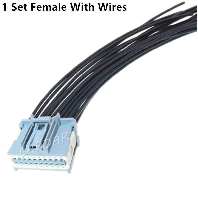 1 компл. 20-контактный автомобильный жгут проводов с подушкой безопасности, штепсельная вилка переменного тока в сборе 34690-0201 34729-0201, автомобильная док-розетка, автомобильный негерметичный разъем