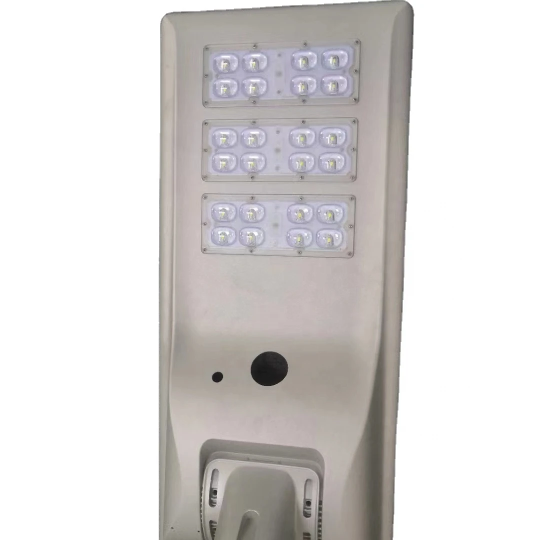 Датчик движения Ip65 Водонепроницаемый фонарь 2000 лм все в одном светодиодный солнечный уличный фонарь 60 Вт All 3 power