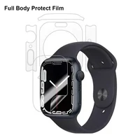 5pcs 360 full body screen protector for apple watch s7 s4 s5 s6 se s3 s2 s1 41mm 45mm 40mm 44mm s2 s3 38mm 42mm hydrogel film