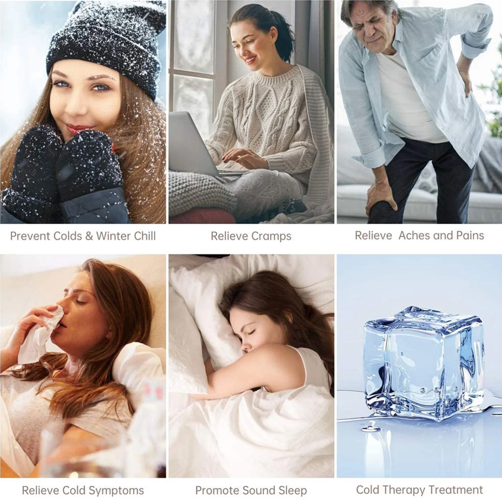 USB-грелка для рук перезаряжаемые карманные перчатки с подогревом микроволновой