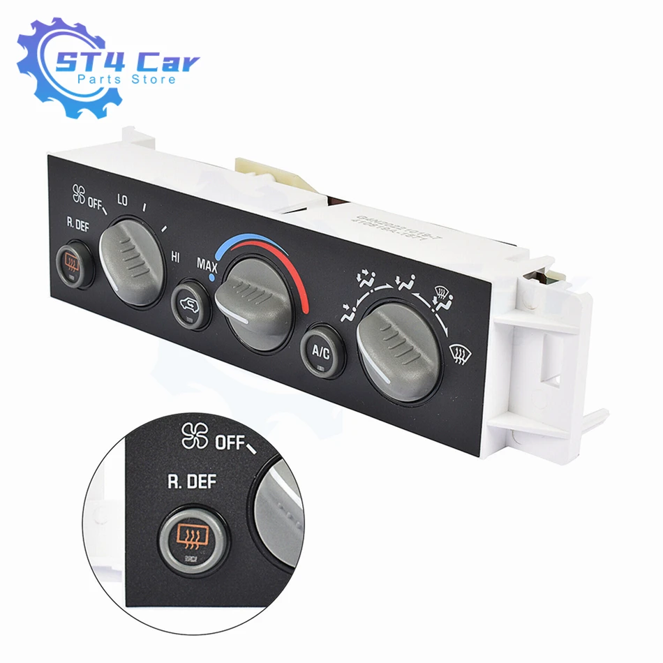 

599-006 Модуль управления климат-кондиционером обогревателя для Chevrolet Chevy Tahoe Suburban GMC Yukon 16231165 9378805