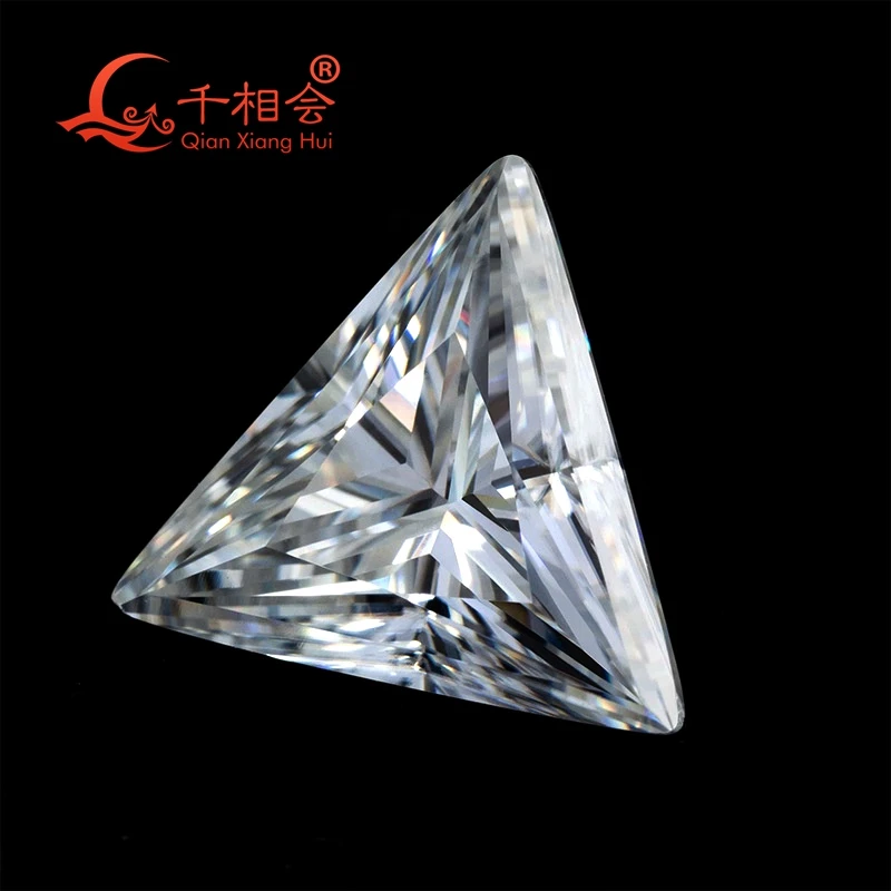 DF GH белый цвет треугольной формы огранка коннер алмазная муассанит свободный