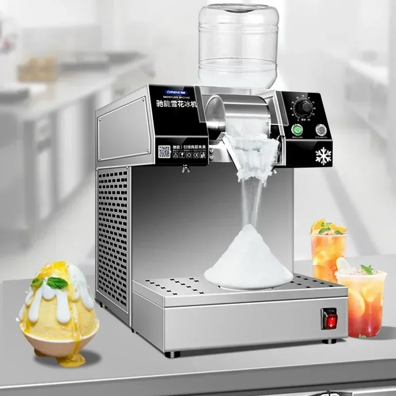 Машина для производства льда в виде снежинок Коммерческая машина Магазин чая с