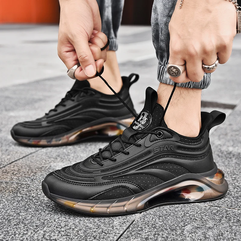 

Men Shoes Fashion Ventilation Men's Sneakers Fashion Men Mesh Casual Shoes Comfortable Breathable High Quality Light And