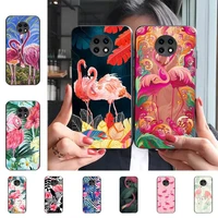 animal flamingo cute phone case for samsung s20 lite s21 s10 s9 plus for redmi note8 9pro for huawei y6 cover