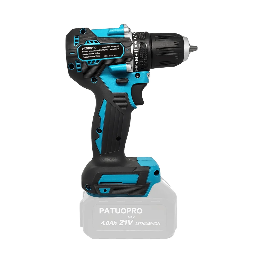 Электродрель с крутящим моментом 21 в 10 мм без аккумулятора