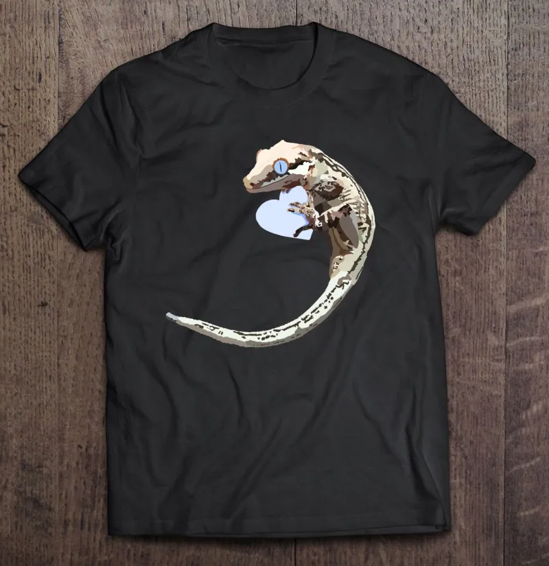 

Свисающая футболка Gecko с рисунком голубого сердца Gecko пуловер для влюбленных футболки топы для мальчиков незаменимая простая футболка с кор...