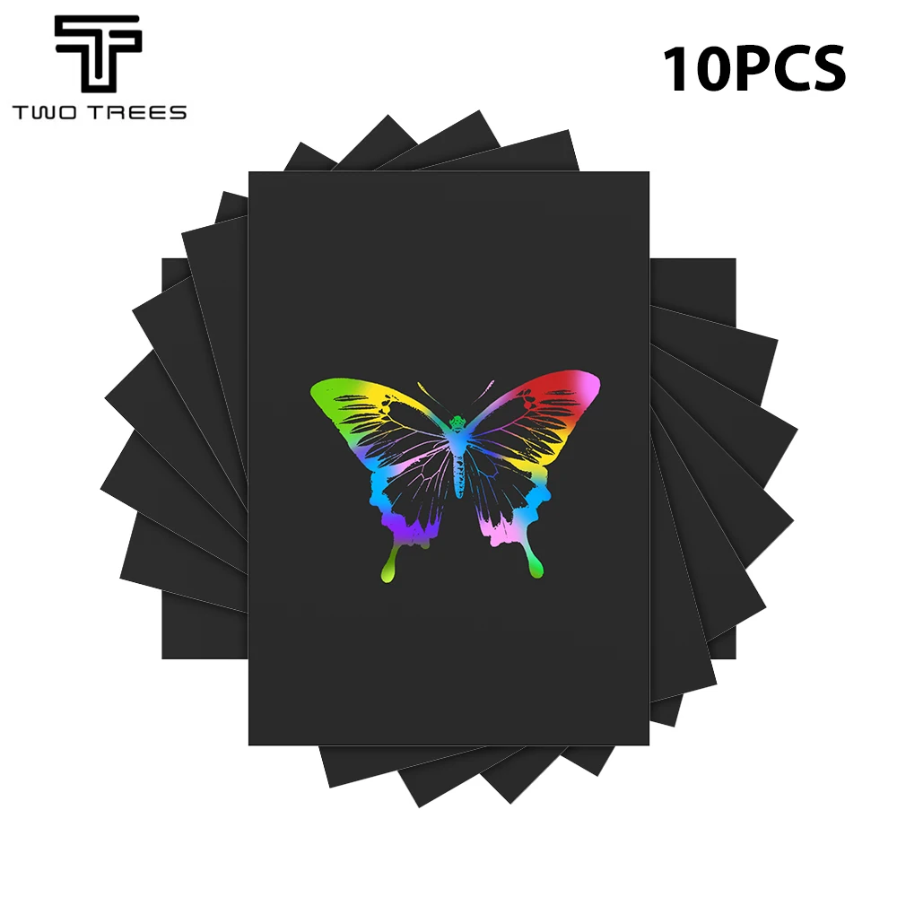 Rainbow Scratch Art Paper Kit