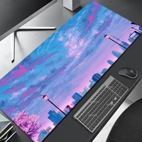 purple japanese style art xxl mouse pads 800x400 deskmats anime notebook gamer decoration laptops gaming accessories room decor