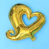 4pcs 18 inch heart balloons foil heart shape balloon for wedding valentine birthday party carnival home decor