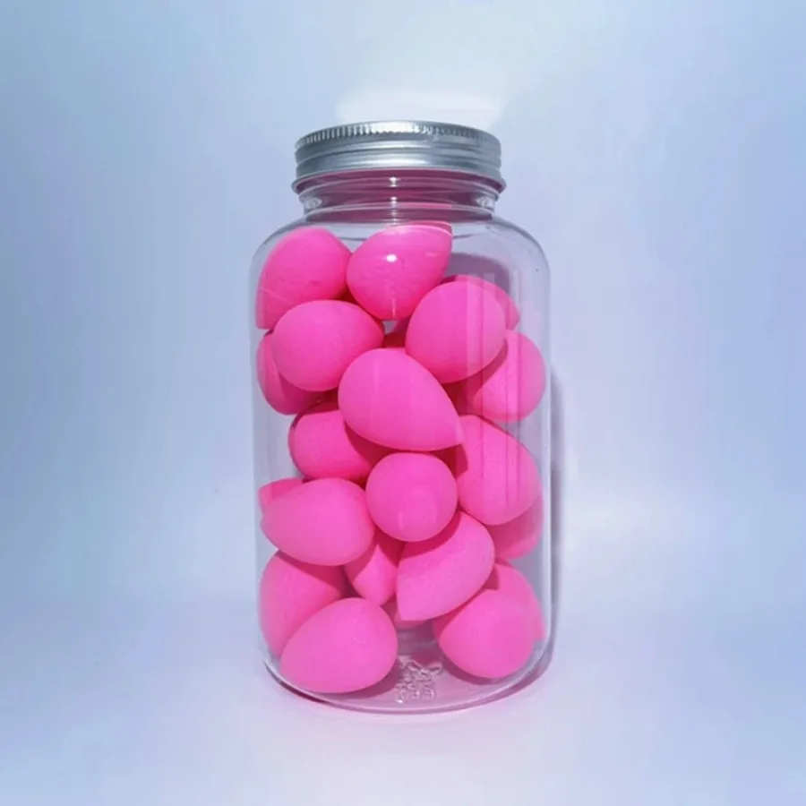 Мини-спонж для макияжа 40 шт. сухие и влажные ватные диски нанесения тонального