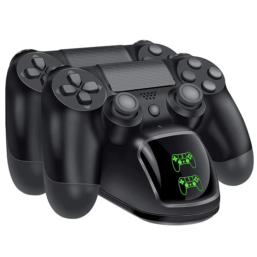 

Dual Controller Charger For Slim USB Fast Charging Dock Station With LED Indicator For Playstation 4 Dualshock 4 Gamepad
