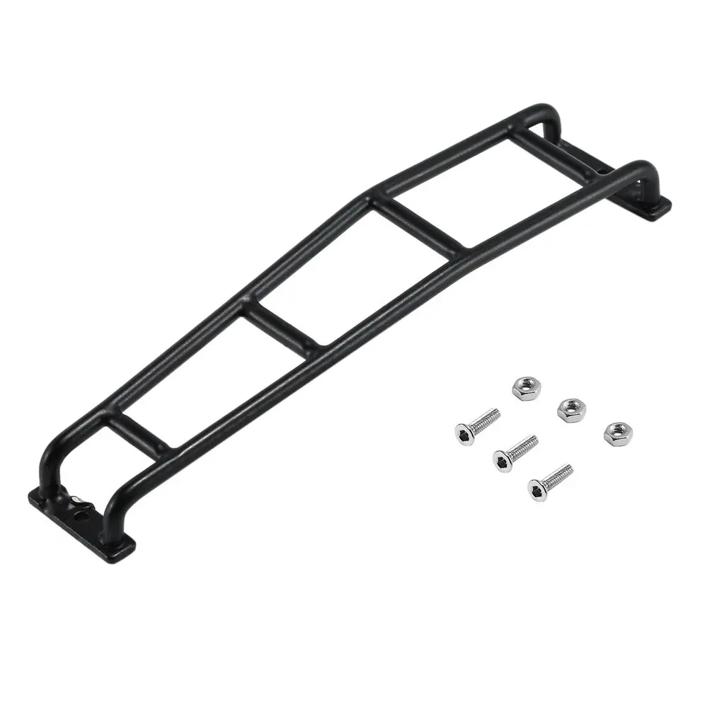 

1PC Straight/Curved Metal Black Ladder Stairs for 1:10 RC Rock Crawler Traxxas TRX4 Axial SCX10 90046 D90 Decorative Ladder