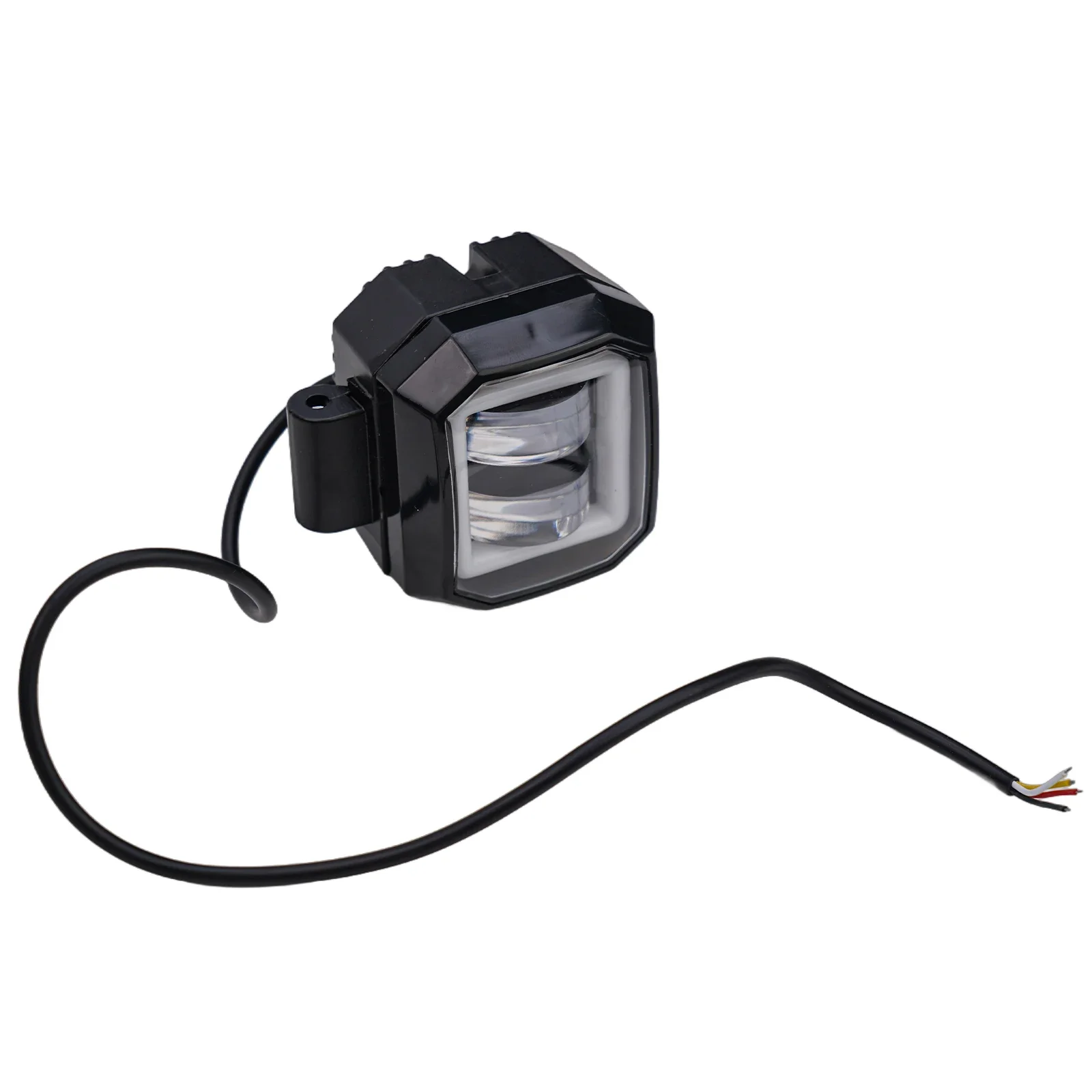 2 шт. 3-дюймовый автомобильный светодиодный рабочий фонарь Красный Halo DRL Spot Driving Fog