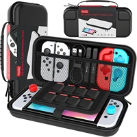heystop bag for nintendo switch protective hard portable travel case shell pouch storage bag for switch oled game console