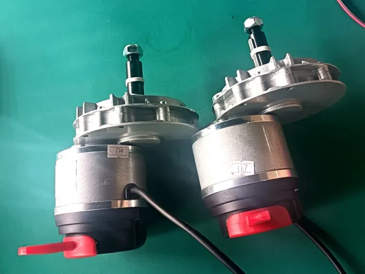 Моторизованный мотор для инвалидной коляски с тормозом 100 об/мин 120 12 В 24 в 200 Вт