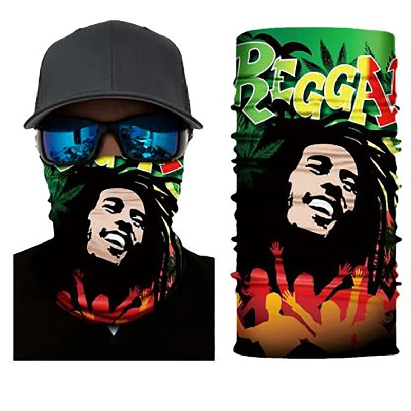 Бандана Мужская высокоэластичная бесшовная шарф-труба для велоспорта рыбалки