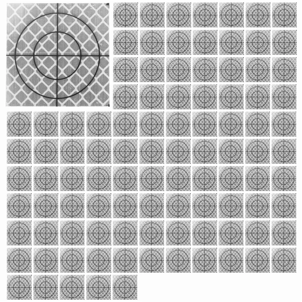 Светодиодный отражатель призма 40X40 мм