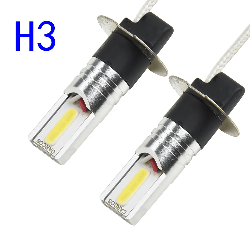 2pcs H3 LED Bulb 9005 881 880 4014 30SMD LED Replacement Bulbs For Car Fog Lights Daytime Running Lights 12V White Red Blue
