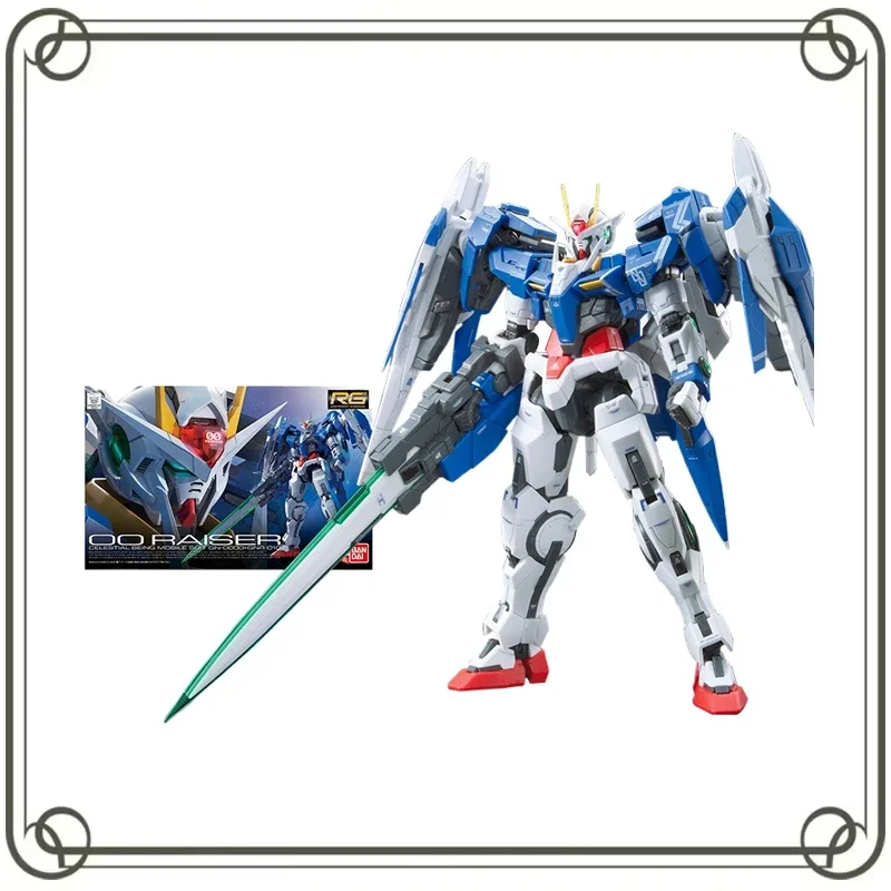 GN-0000 + GNR-010/XN 00XN RAISER BANDAI GUNDAM аниме фигурки модель детская игрушка