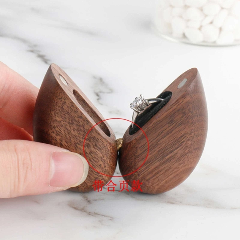 

Soft Interior Holder Jewelry Handmade Wooden Presentation Box Jewelry Chest