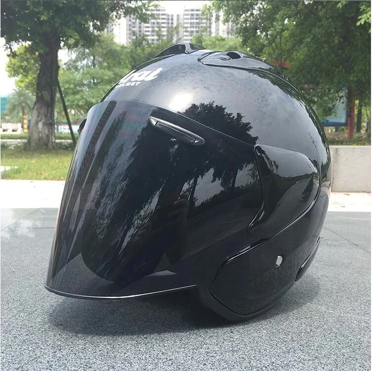 

New RAM3 Motorcycle Helmet Half Open Face Men Women Casco Vintage Scooter Jet Helmet Retro Helmets Pare Moto Cascos Para ra5