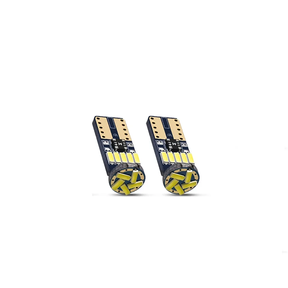 

2PCS W5W Led Bulb T10 Led 501 194 12V-24V 4014SMD Car Led Signal Lamp Clearance Lights Reading Lights Interior Light