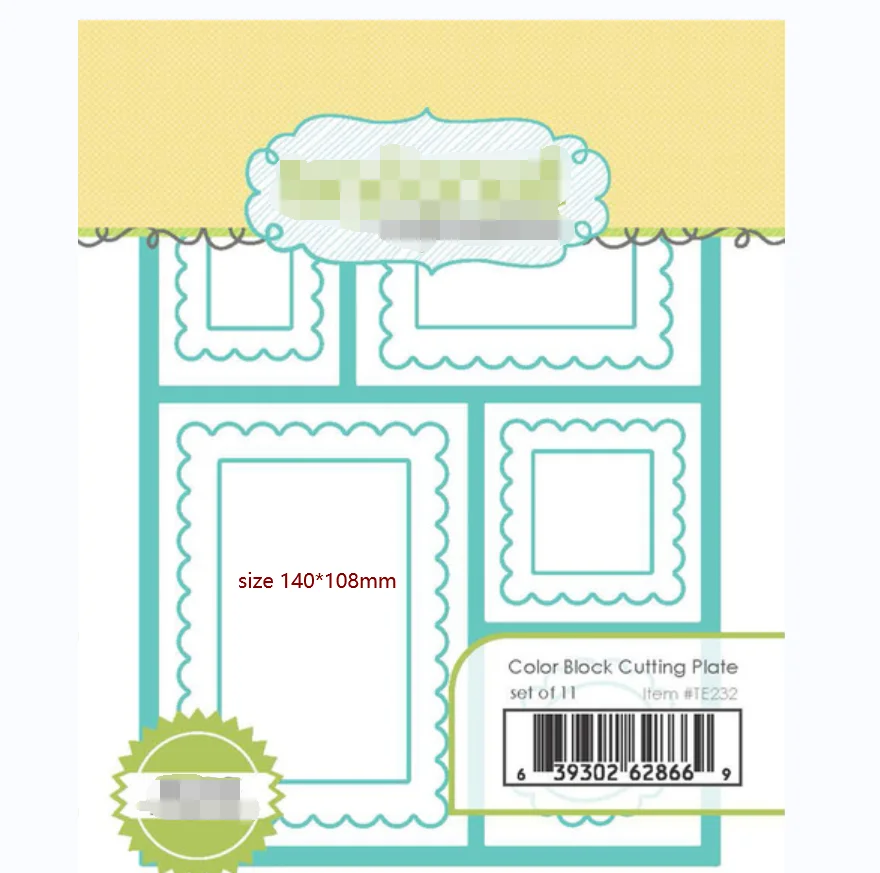 Металлические пресс-формы цветной блок режущая пластина пресс-форма для