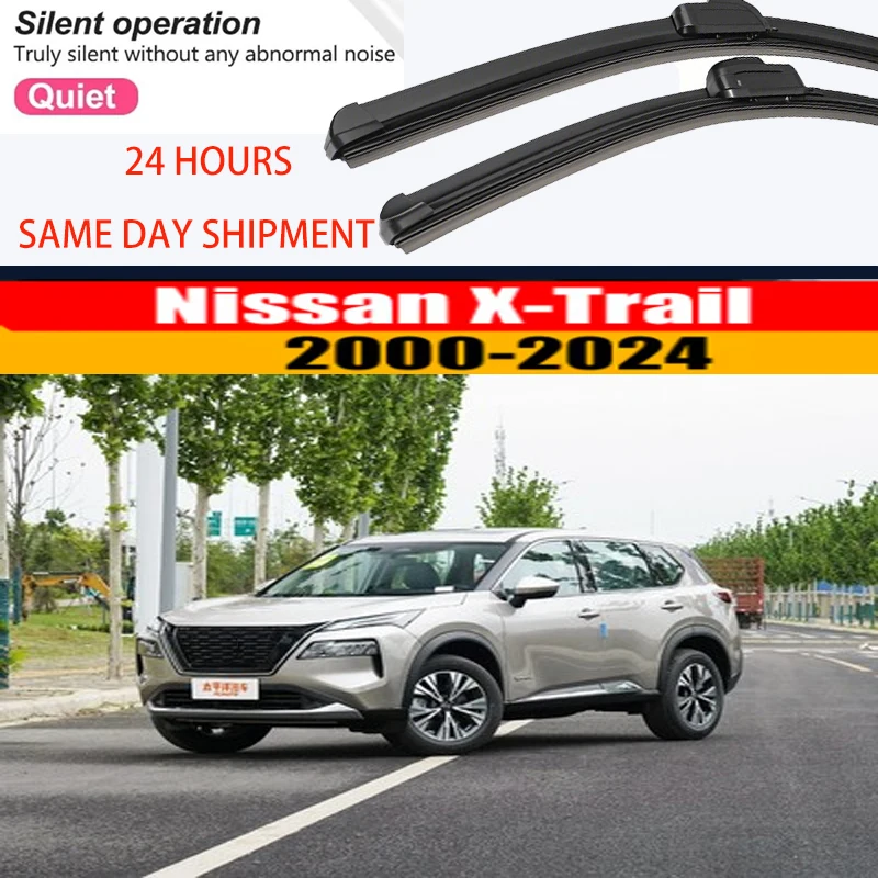 

Для Nissan X-Trail XTrail X Trail T30 T31 T32 T33 2000-2023 щетки стеклоочистителя переднего стекла 2 шт. аксессуары для лобового стекла 2013 2021