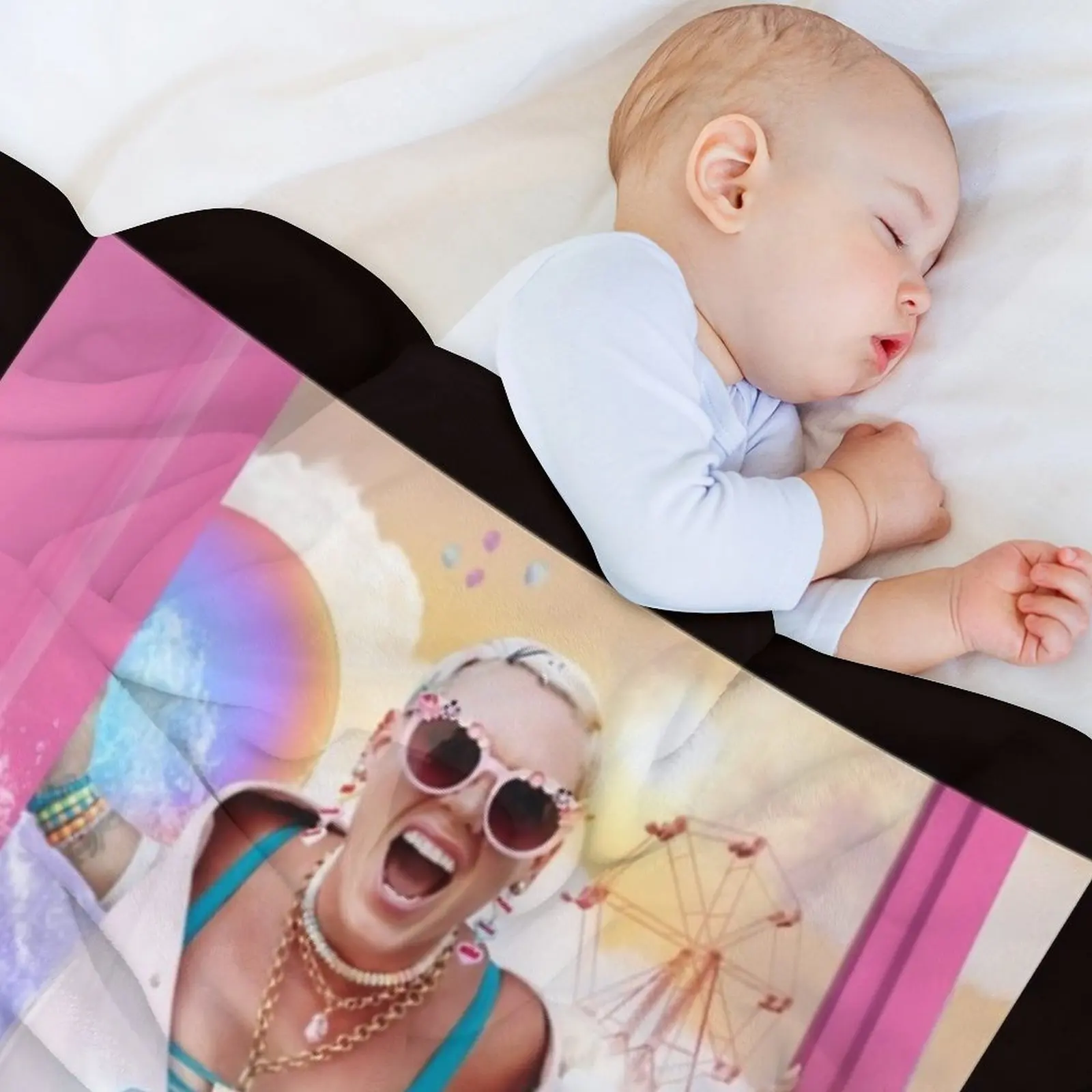 Летнее покрывало 2023 розового цвета для косплея зимние кровати из аниме карнивал