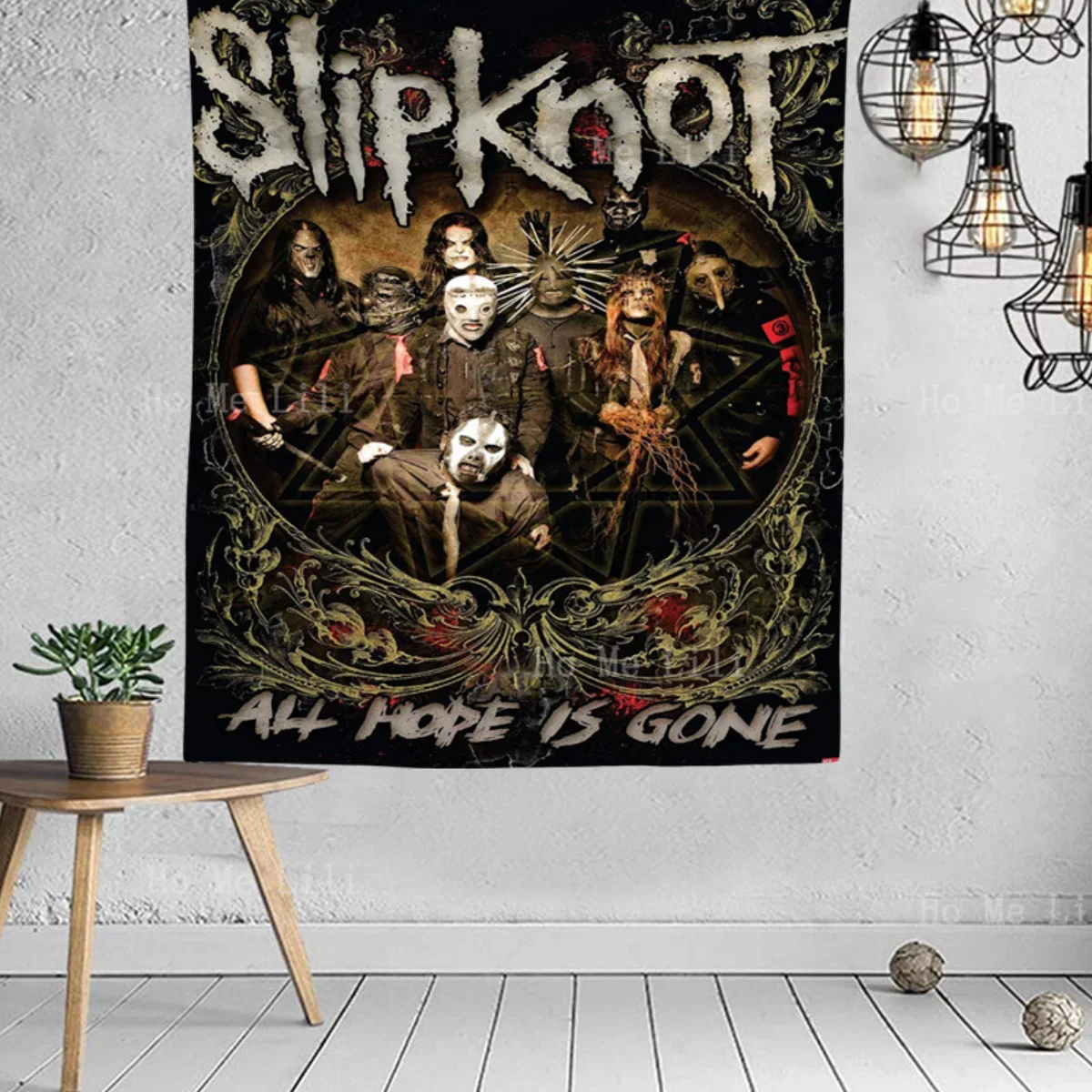 Группа тестов которые носят маски и смотрит вперед гобелен от Ho Me Lili для декора