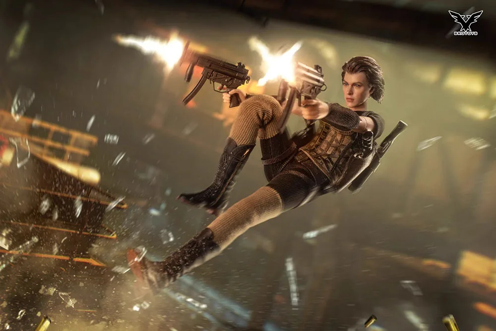 Коллекция 1/12 года BROTOYS LR003 Женский воин Алиса жители злого игрока полный набор