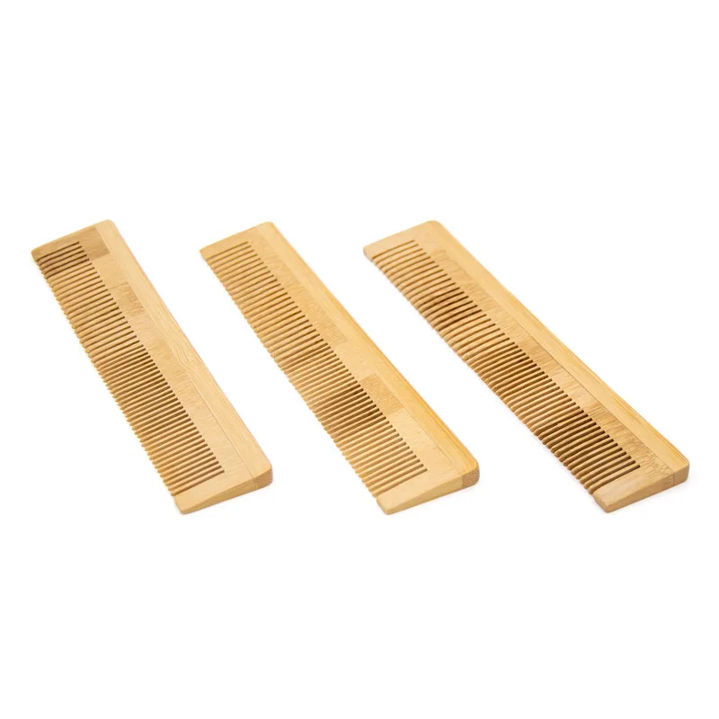 

Wholesale Eco-friendly Bamboo Wood Wide Tooth Hair Comb
