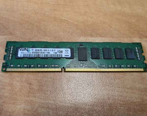 1 шт. для Samsung M393B5273CH0-YH9 4G 2RX8 PC3L-10600R 1333 DDR3 REG Серверная память
