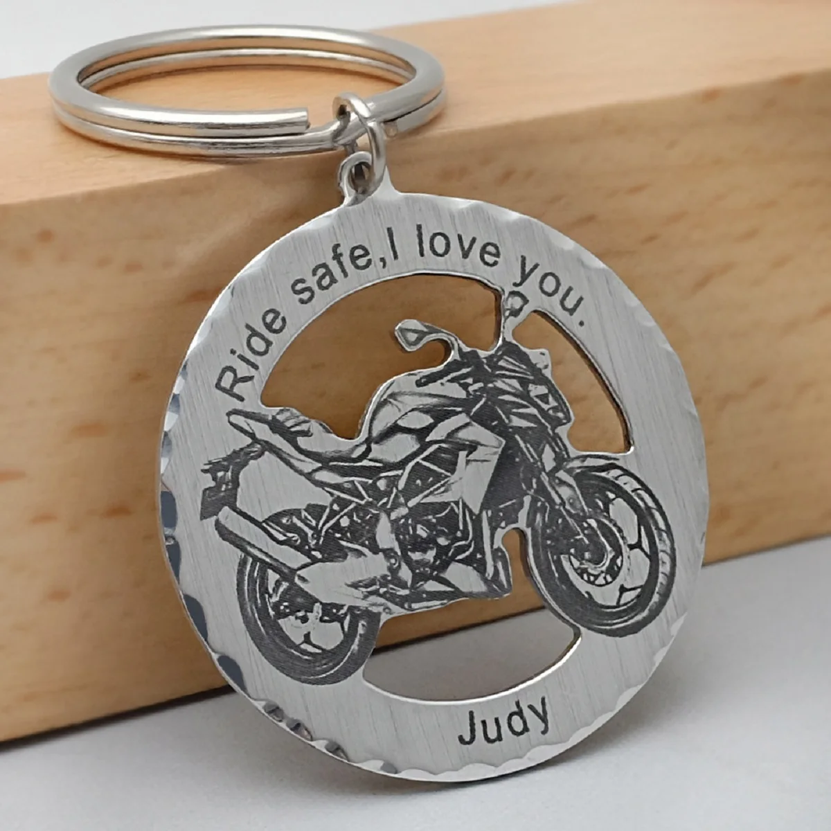 

Custom Car Keychain Personalised Motorcycle Key Chain Handmade Picture Keyring Engraved Personalized New Driver Gift For Him Her