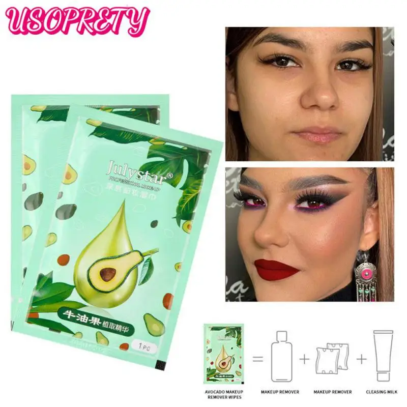 

/box Single Piece Separate Packaging Disposable Makeup Removal Wipes High Quality Makeup Remover Portable Deep Cleaning Mild