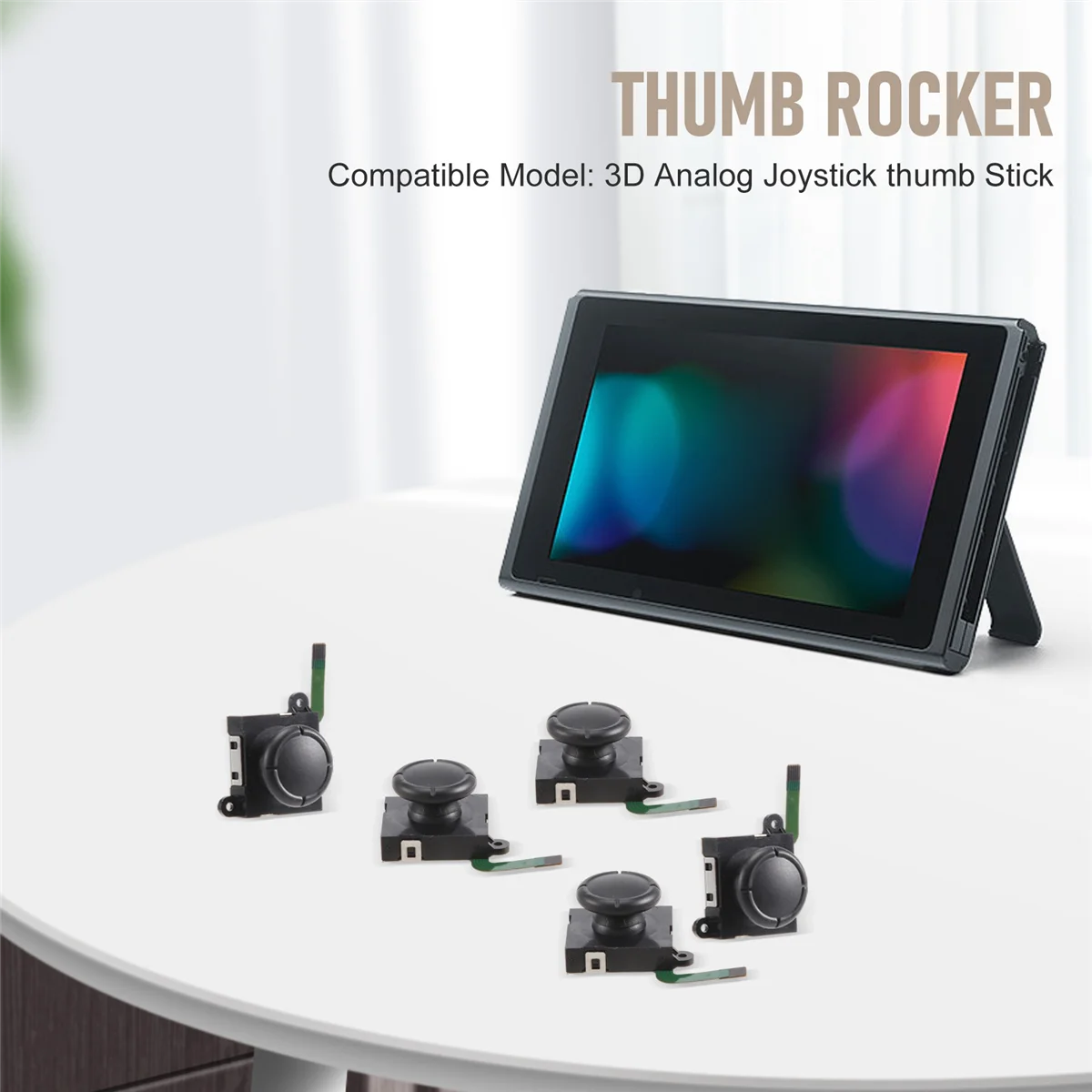 10 шт. сменный 3D аналоговый рокер Joy Stick для контроллера Nintendo Switch NS геймпад Joycon Game Pad