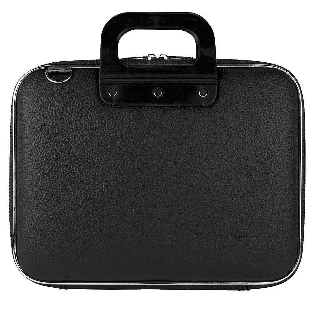 Cady  Tablet, eReader, Netbook, Laptop Hard Faux Leather Carrying / Shoulder Suit Case fits 15, 15.6 inch