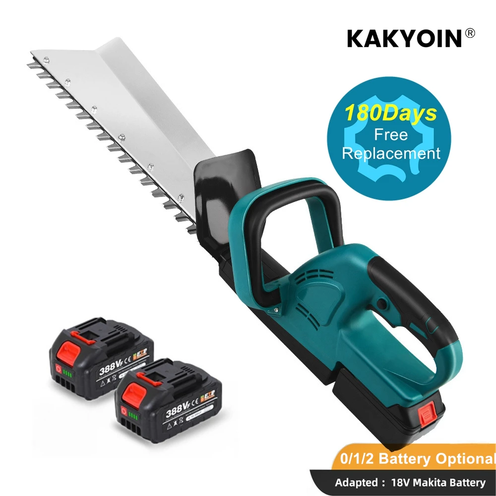 

Ручной беспроводной триммер для живой изгороди, садовый триммер для чайных деревьев, садовая косилка для газона Makita, аккумулятор 18 в