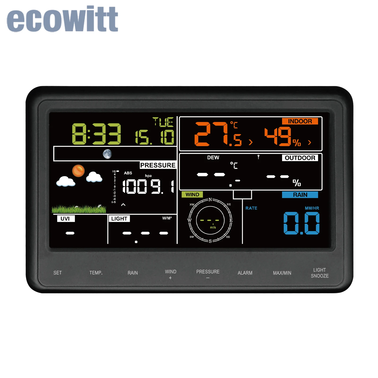 

Ecowitt WS2910_C домашняя метеостанция