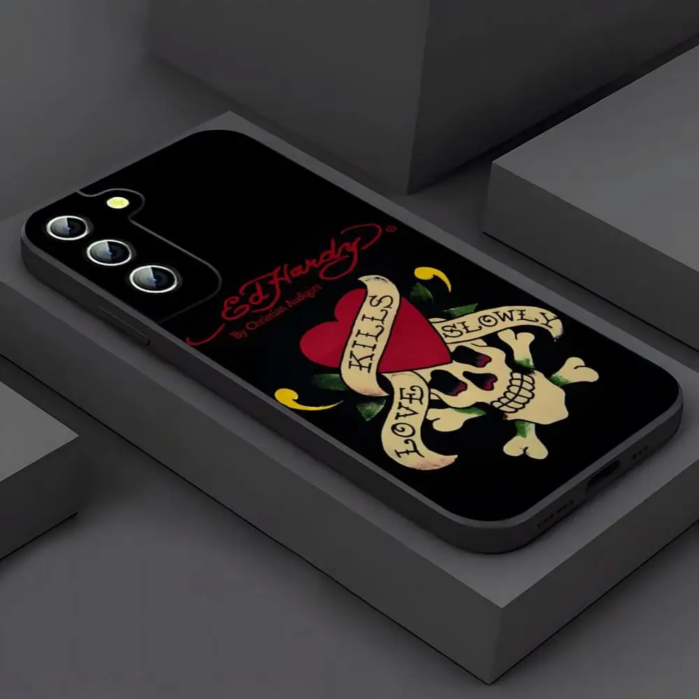 Чехол для телефона ED H-Hardy Fashion Brand LOOG для Samsung S26 S25 Ultra S24 S22 S23 S20 Fe S21 A17 A37 A57 A54 A34 A16 A53. (art.: 3920dcd07fcae) - 3920dcd07fcae