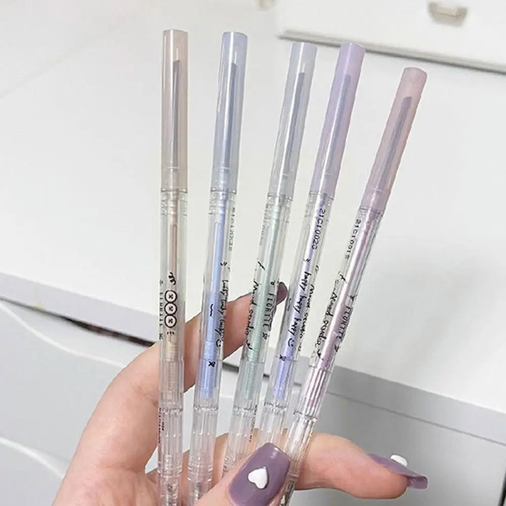 

2 In1 Transparent Tube Fine Eyebrow Pencil Ultra Eye Eyebrow Waterproof Brow Definer Lasting Brow Makeup Precise B L6k0