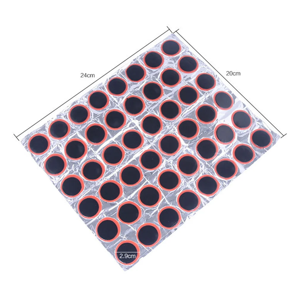 48 шт. 25 мм внутренняя трубка для мотоцикла резиновые заплатки проколов ремонтный